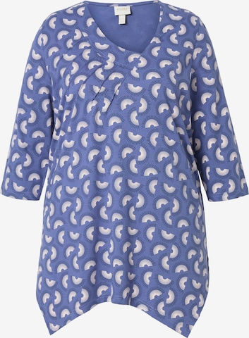 Ulla Popken Shirt in Blue: front