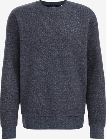 Sweat-shirt WE Fashion en bleu : devant