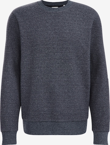 Sweat-shirt WE Fashion en bleu : devant