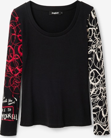 Desigual T-shirt 'HERY' i svart: framsida