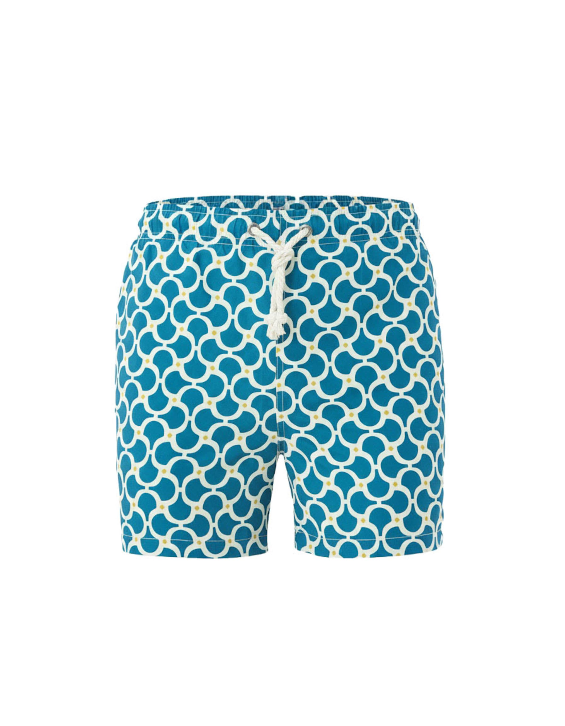 Gassa d'Amante Badeshorts 'Nora' in Blau: Vorderseite