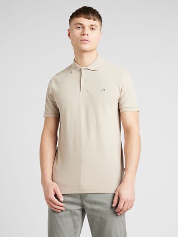 SELECTED HOMME T-shirt 'DANTE' i beige: framsida