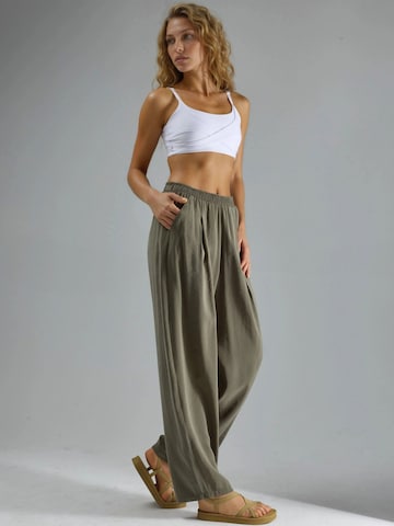 Barrel Pantalon Busem en vert