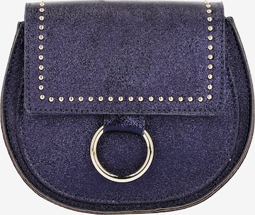 faina Чанта с презрамки в синьо: отпред