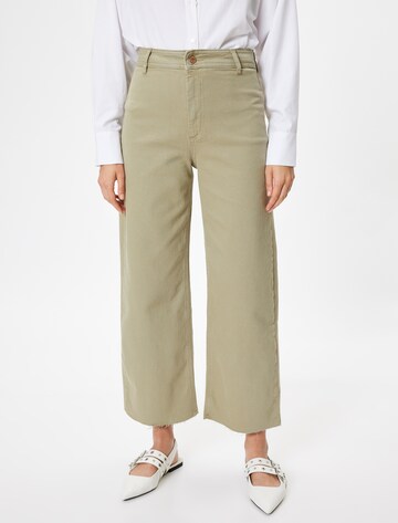 Koton Jeans in Groen: voorkant