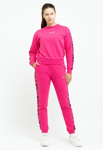 Tom Barron Sports Suit in Pink: front