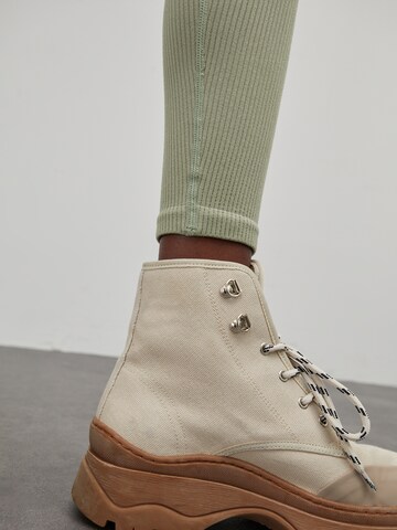 EDITED Skinny Legginsy 'Jona' w kolorze zielony