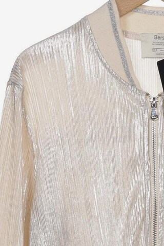 Bershka Jacket & Coat in S in Silver