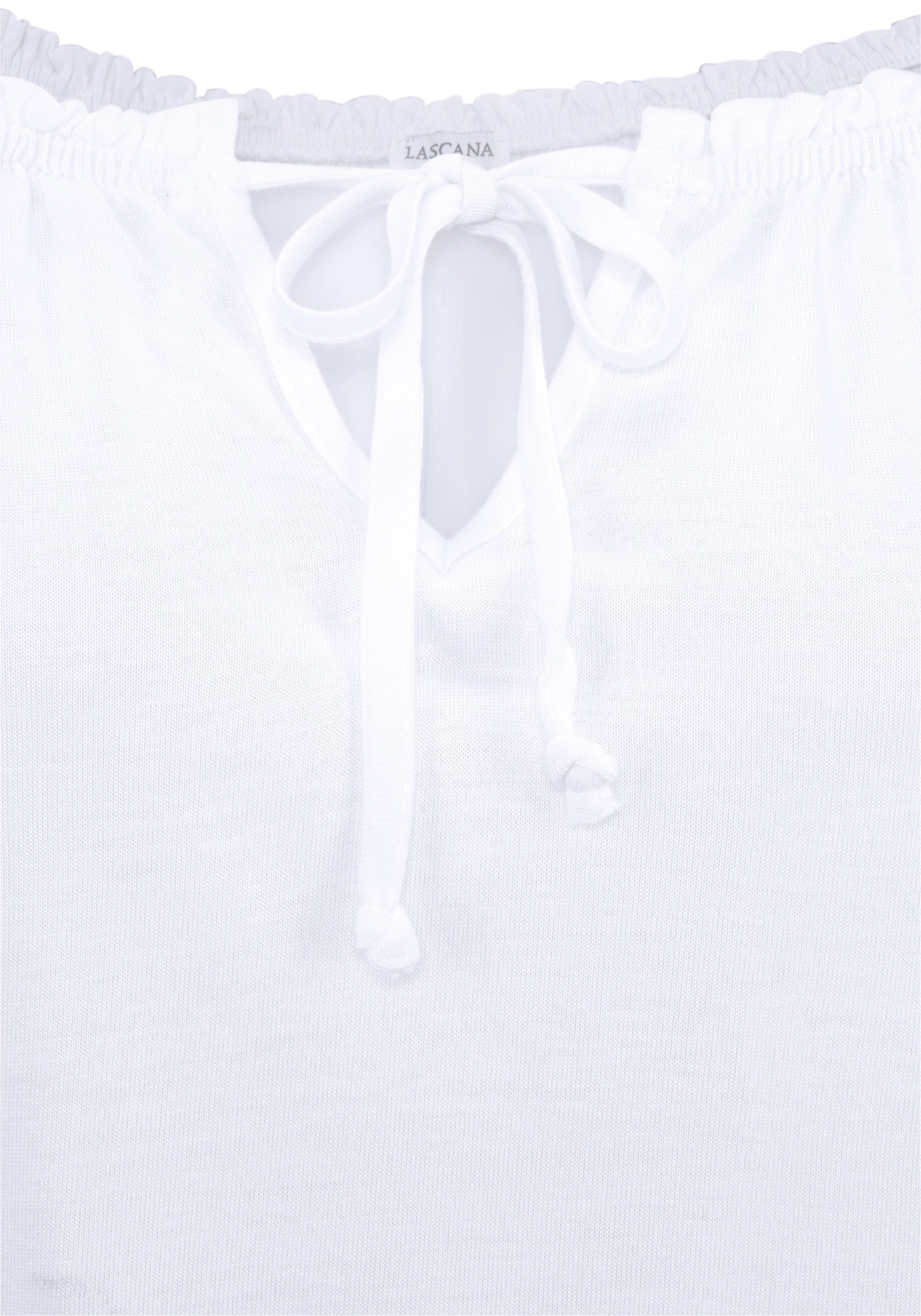 LASCANA Shirt in White