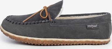 Mocassino 'Taft' di Minnetonka in grigio: frontale