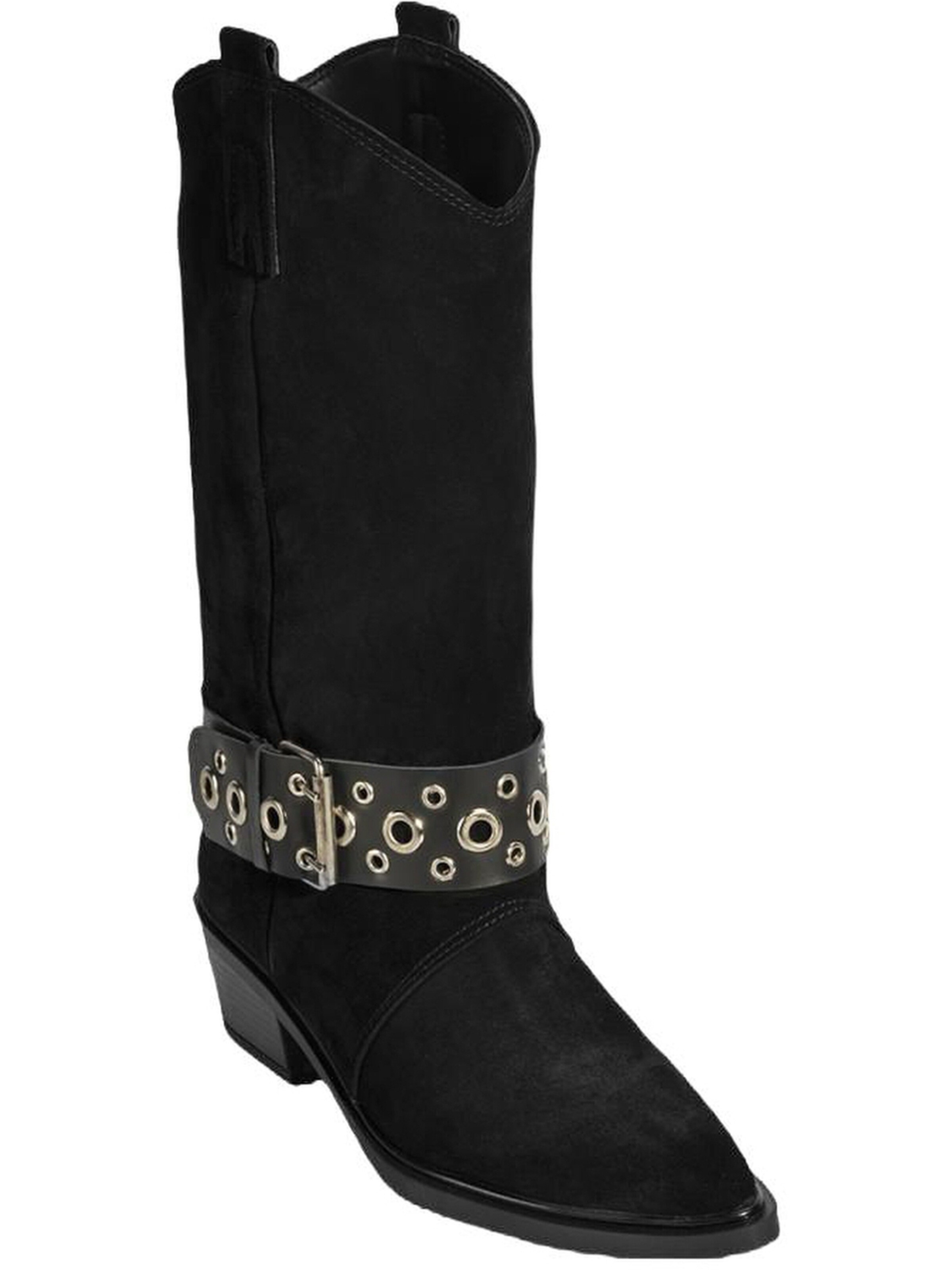 Desa Boots in Black: front
