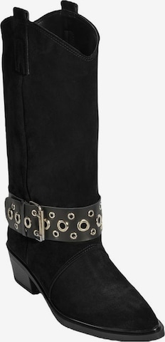 Desa Boots in Schwarz: Vorderseite