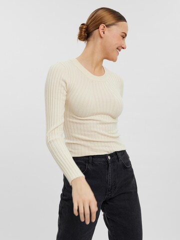 VERO MODA Sweater 'Kiki' in Beige: front