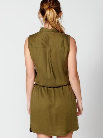 KOROSHI Shirt dress in Green