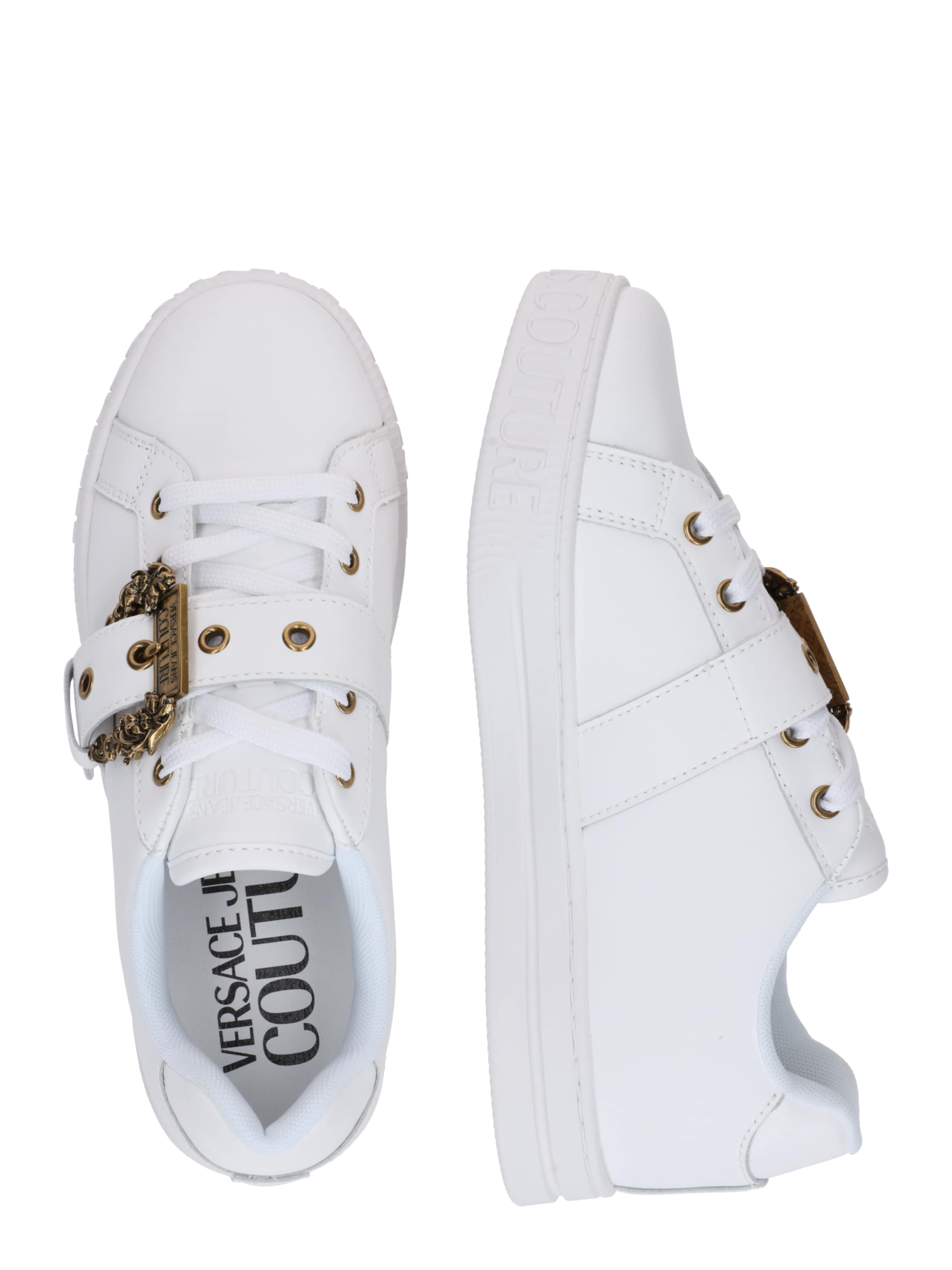 Versace Jeans Couture Низкие кроссовки 'FONDO COURT 88' в Белый