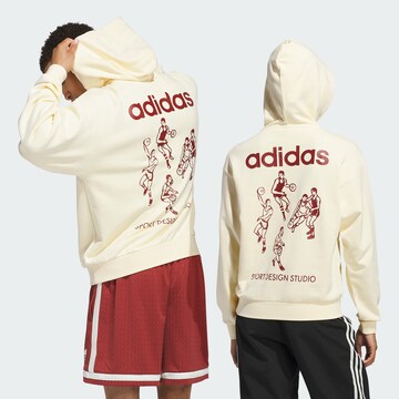 ADIDAS ORIGINALS Sweatshirt 'WWH' in Geel: voorkant