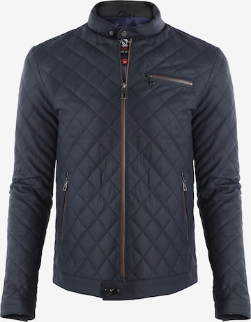 Giorgio di Mare Between-Season Jacket 'Edward' in Blue: front