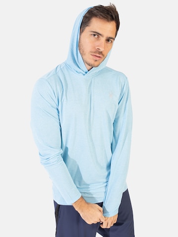 Spyder Athletic Sweatshirt in Blue: front