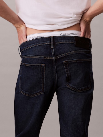 Calvin Klein Slimfit Džíny – modrá