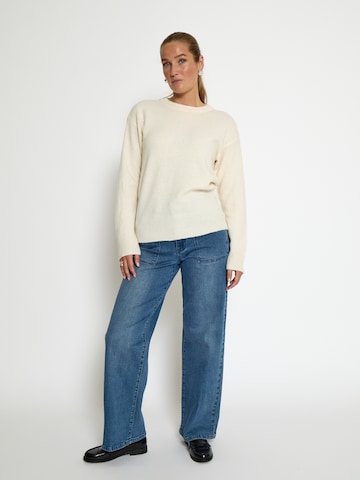 Pull-over 'Kate' Peppercorn en blanc