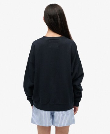 Superdry Sweatshirt 'Athletic Essentials' in Blauw