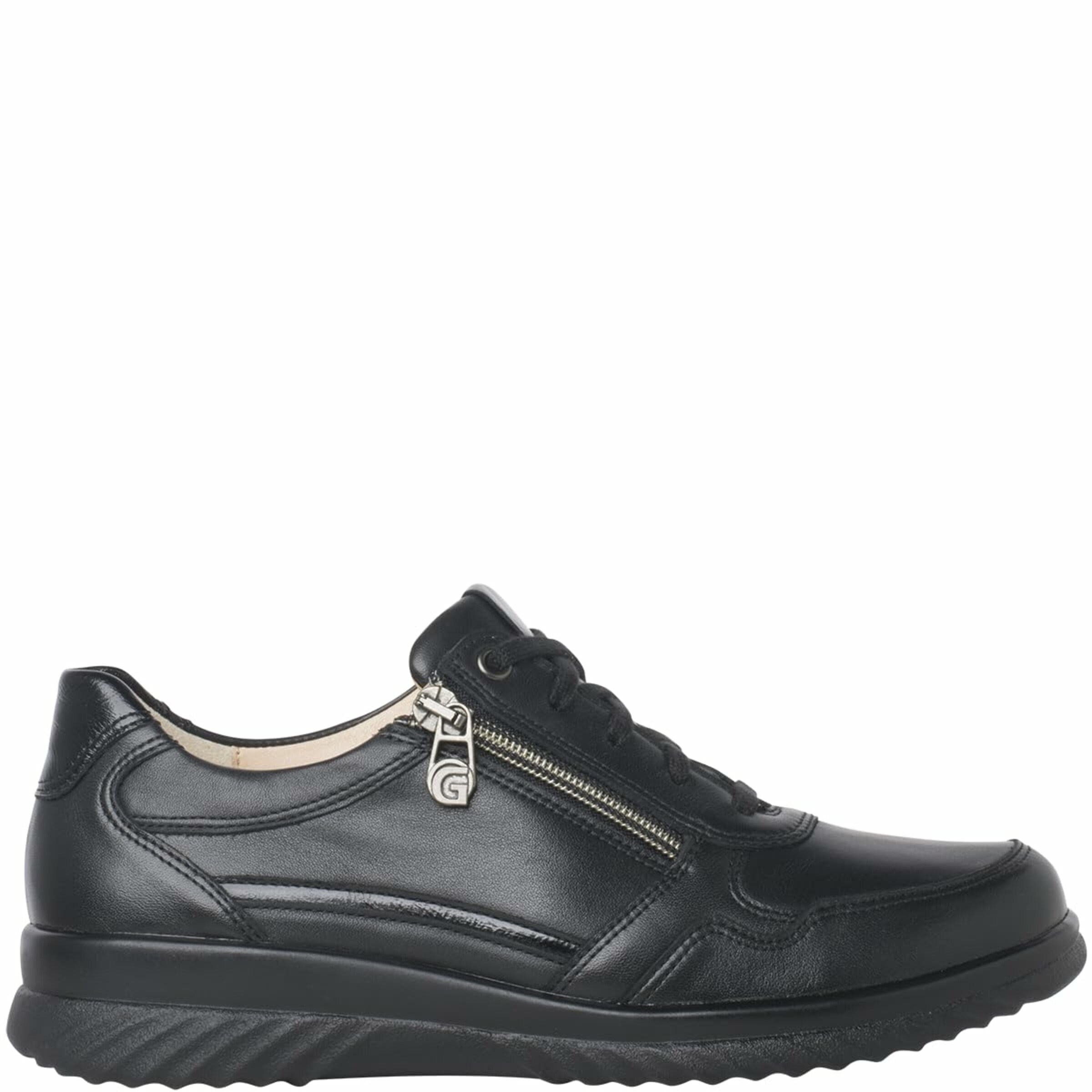 Ganter Veterschoen in Zwart