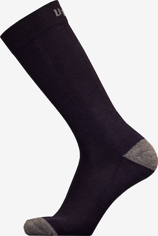 UphillSport Sportsocken 'JULMA' in Blau: Vorderseite