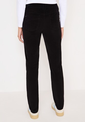 CECIL Slim fit Pants in Black