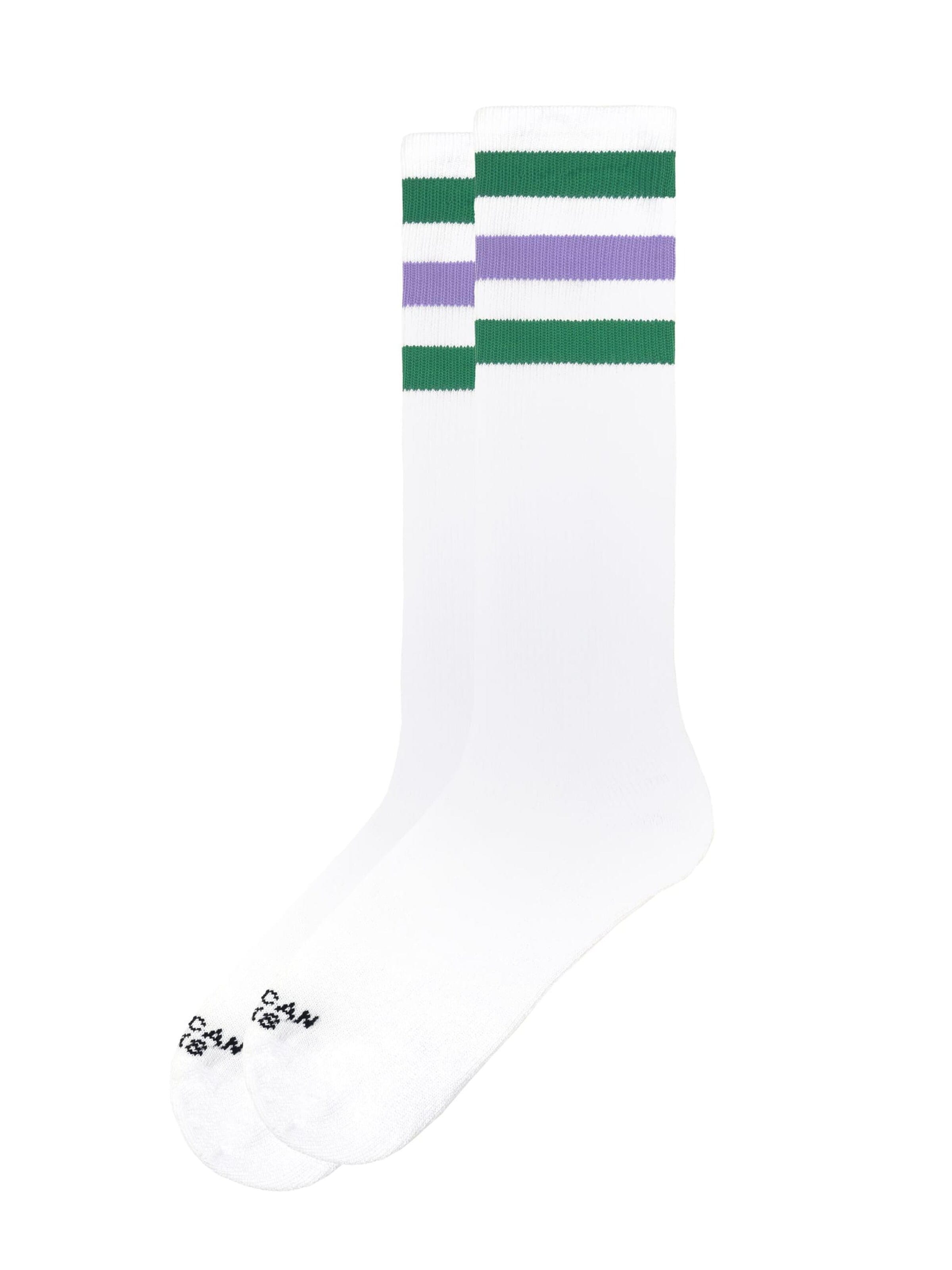 American Socks Knee socks 'Joker' in White: front