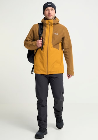 JACK WOLFSKIN Performance Jacket in Yellow