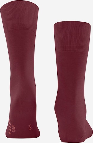 Chaussettes 'Tiago' FALKE en rouge