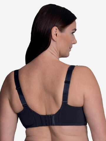 ROSA FAIA Minimiser Bra 'Selma' in Black
