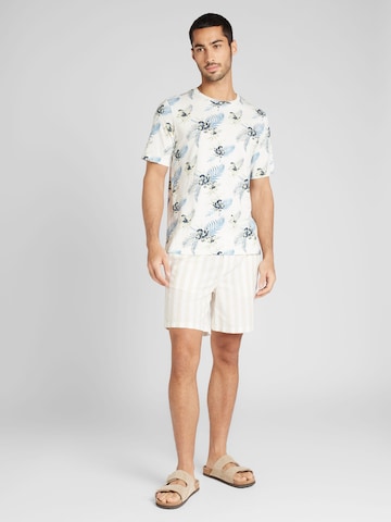 balts JACK & JONES T-Krekls 'Chill'