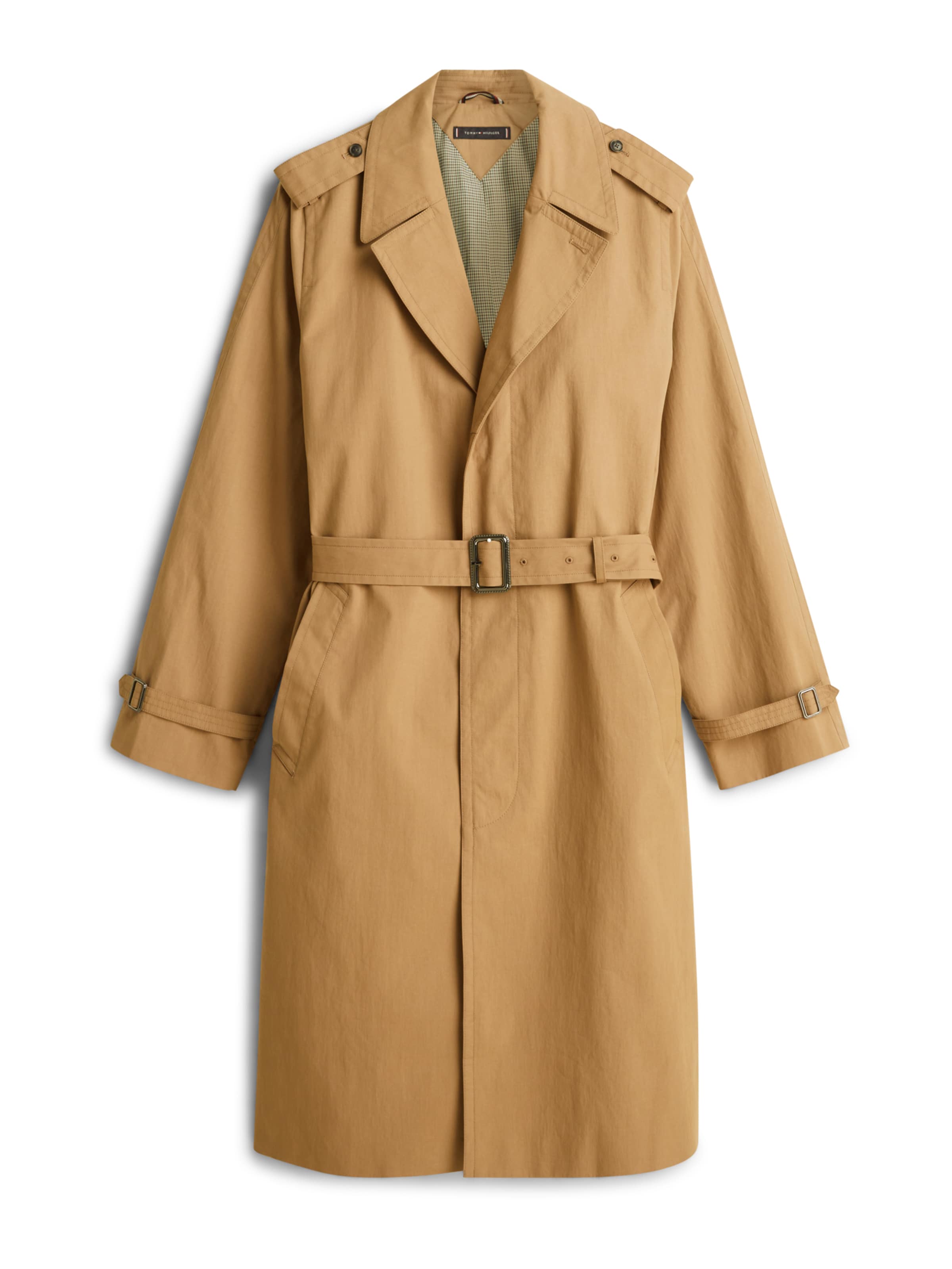 TOMMY HILFIGER Płaszcz przejściowy w kolorze beżowy: przód