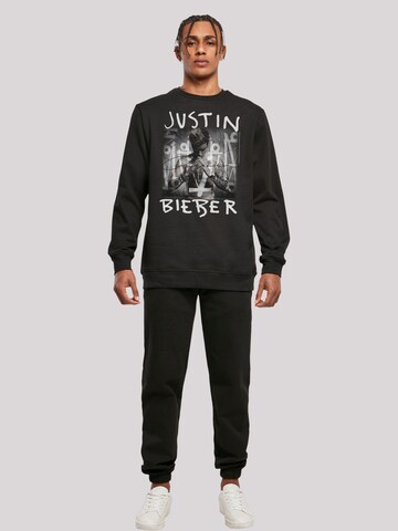 Sweat-shirt 'Justin Bieber Purpose Album Cover' F4NT4STIC en noir
