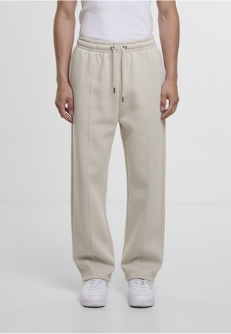 Urban Classics Regular Broek in Beige: voorkant