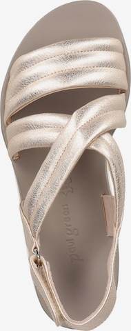 Paul Green Sandalen met riem in Beige