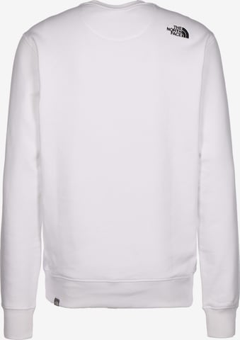 Sweat-shirt 'Drew Peak' THE NORTH FACE en blanc