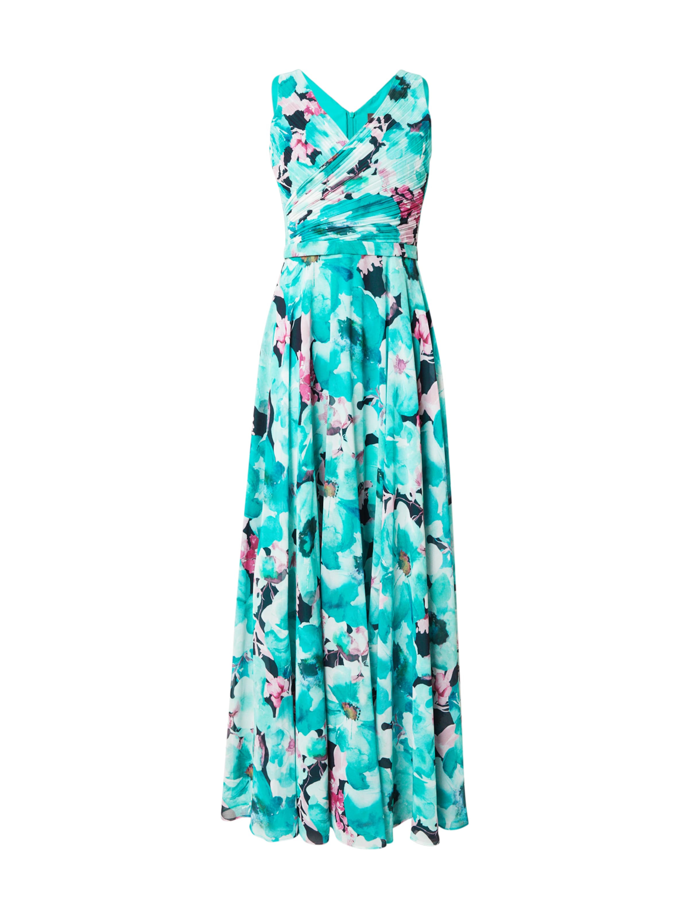 Robe Vera Mont en bleu : devant