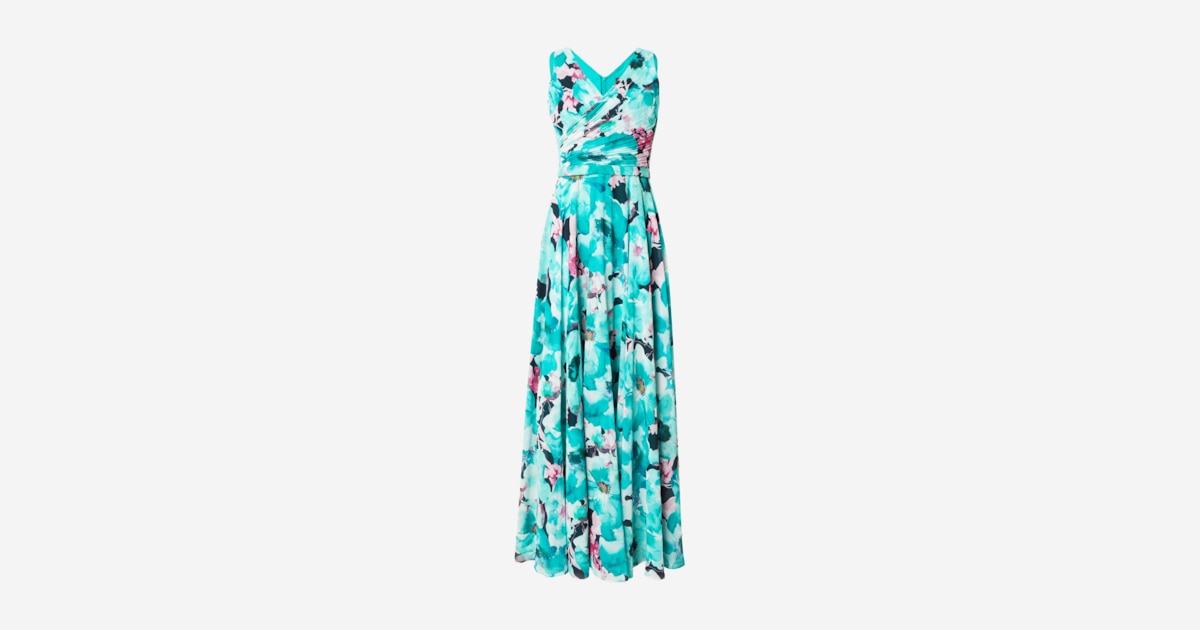 Vestido Vera Mont Para Mujer - Sin Mangas, Cuello Hálter, Cierre Cremallera, 100% Poliéster