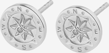 Nana Kay Earrings 'Lucky Amulet' in Silver: front