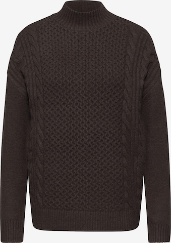 STREET ONE Sweater in Brown: front