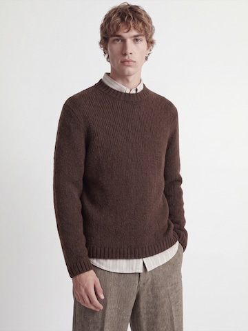 Pullover 'JORSALAMANCO' di JACK & JONES in marrone: frontale