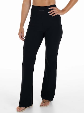 Divina Flared Sportsbukser 'Palma' i sort