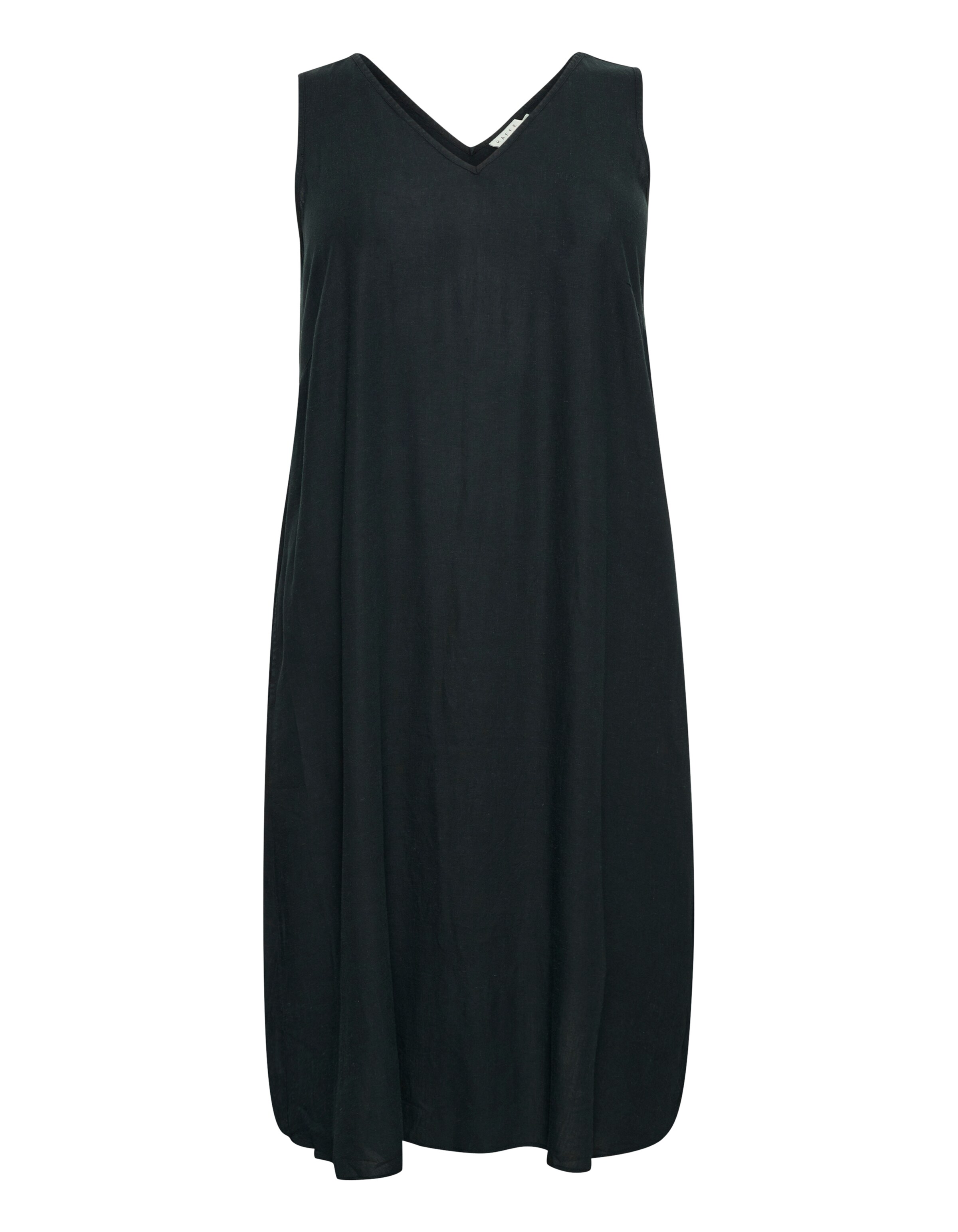 KAFFE CURVE Kleid 'Mille' in Schwarz: Vorderseite