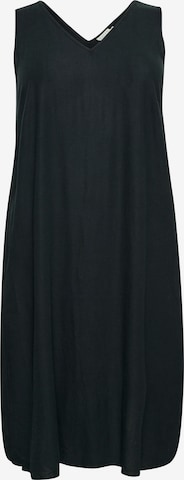 KAFFE CURVE - Vestido 'Mille' en negro: frente