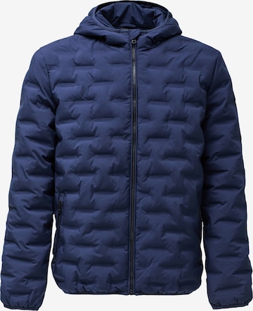 Salsa Jeans Winterjas in Blauw: voorkant