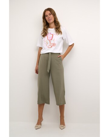 Kaffe Wide leg Broek 'Malli' in Grijs