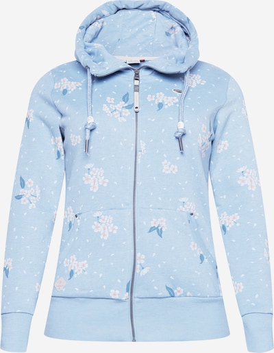 Ragwear Plus Gornji dio trenirke 'NESKA' u svijetloplava / bijela, Pregled proizvoda