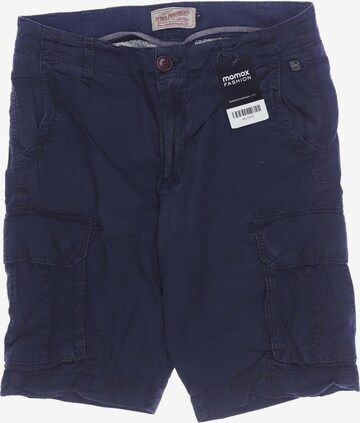 Petrol Industries Shorts in 31-32 in Blue: front